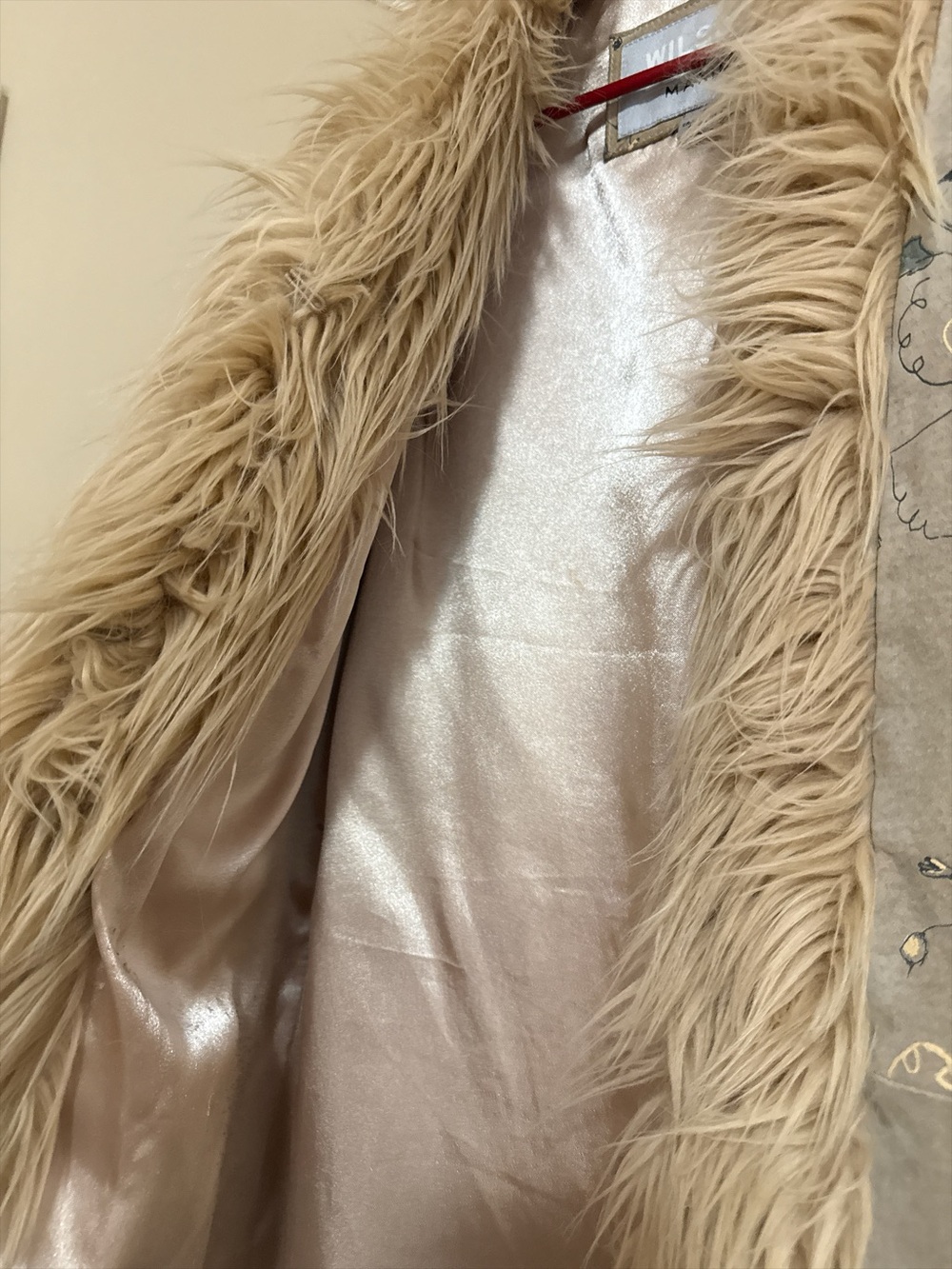 ✨ VINTAGE WILSONS LEATHER MAXIMA FLORAL COAT ✨ Size Small - Picture 9 of 14